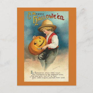 Vintage Halloween Briefkaart