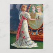 Vintage Halloween Briefkaart (Voorkant)