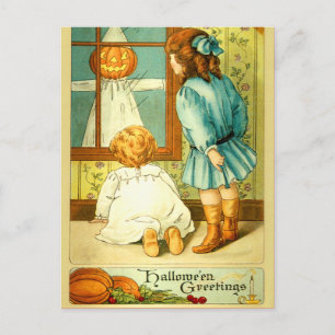 Vintage Halloween Briefkaart