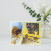 Vintage Halloween Briefkaart (Staand voorkant)