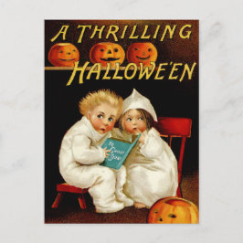 Vintage Halloween Briefkaart