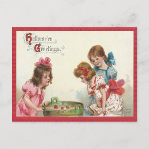Vintage Halloween Briefkaart
