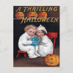 Vintage Halloween Briefkaart