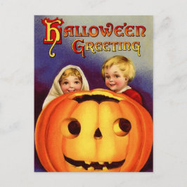 Vintage Halloween Briefkaart