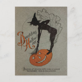 Vintage Halloween Briefkaart