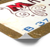 Vintage Halloween Briefkaart Poster (Hoek)