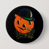 Vintage Halloween Button (Voorkant)
