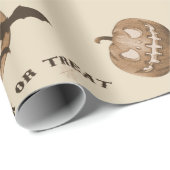 Vintage Halloween Cadeaupapier (Rol Hoek)