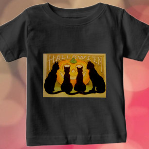 Vintage Halloween Cats en Jack O'Lantern