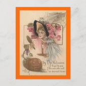 Vintage Halloween Dearest Briefkaart (Voorkant)