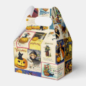 Vintage Halloween Ephemera Bedankdoosjes (Achterkant)