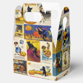 Vintage Halloween Ephemera Bedankdoosjes (Geopend)