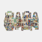 Vintage Halloween Ephemera Bedankdoosjes (Uitgevouwen)