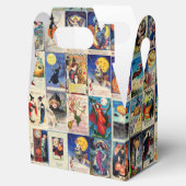 Vintage Halloween Ephemera Bedankdoosjes (Geopend)