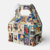 Vintage Halloween Ephemera Bedankdoosjes (Voorkant Zijde)