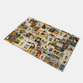 Vintage Halloween Ephemera Deurmat (Schuin)