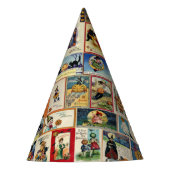 Vintage Halloween Ephemera Feesthoedjes (Voorkant)