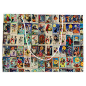 Vintage Halloween Ephemera Groot Cadeauzakje (Achterkant)