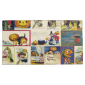 Vintage Halloween Ephemera Kussensloop (Voorkant-Rechts)