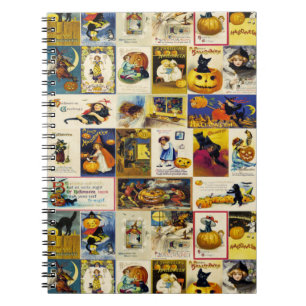 Vintage Halloween Ephemera Notitieboek