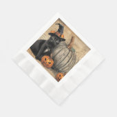 Vintage Halloween Ephemera Servet (Hoek)