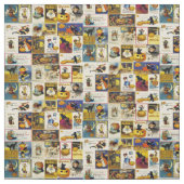 Vintage Halloween Ephemera Stof (Swatch)