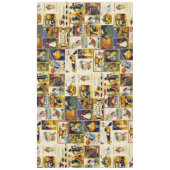 Vintage Halloween Ephemera Tafelkleed (Voorkant)