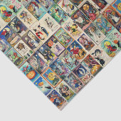 Vintage Halloween Ephemera Tissuepapier (Detail)