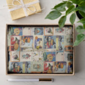 Vintage Halloween Ephemera Tissuepapier (Geschenk)