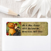 Vintage Halloween Etiket (Insitu)