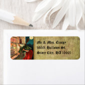 Vintage Halloween Etiket (Insitu)