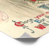 Vintage Halloween Fairies Poster (Hoek)