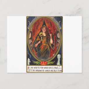 Vintage Halloween Greeting Briefkaart