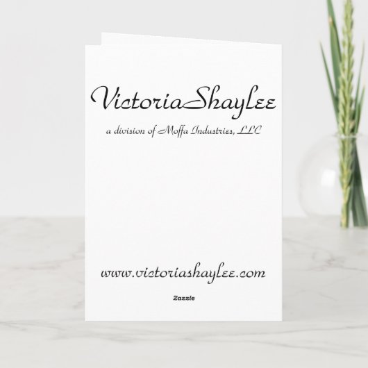 Vintage Halloween Greeting Kaart (Achterkant)