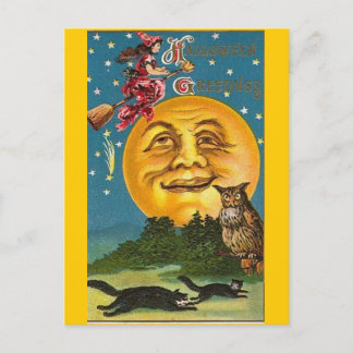 Vintage - Halloween - Halloween Greetings Briefkaart
