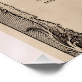 Vintage Halloween Invitation Perfect Poster (Hoek)