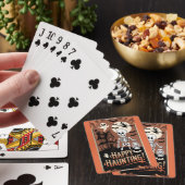 Vintage Halloween Joyeuse Pokerkaarten (Insitu)