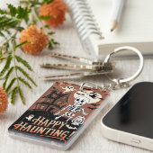 Vintage Halloween Joyeuse Sleutelhanger (Voorkant Rechts)