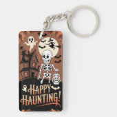 Vintage Halloween Joyeuse Sleutelhanger (achterkant)