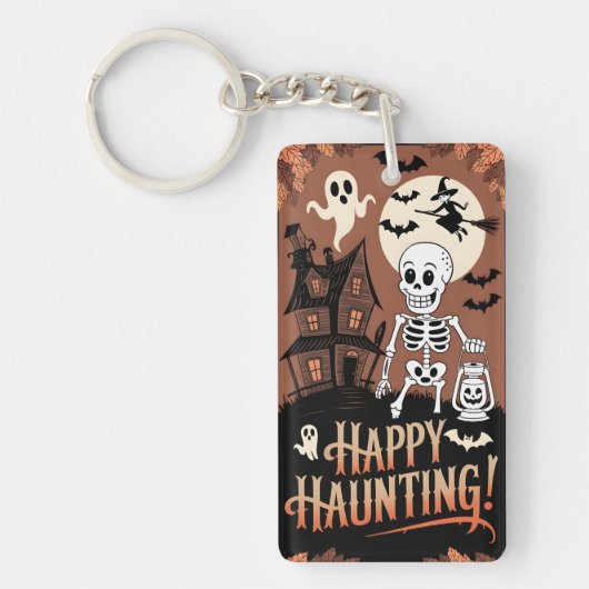 Vintage Halloween Joyeuse Sleutelhanger (Voorkant)