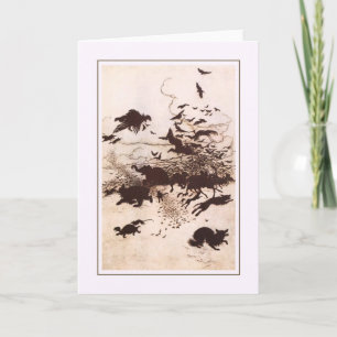 Vintage Halloween Kaart