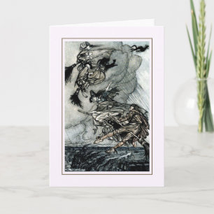 Vintage Halloween Kaart