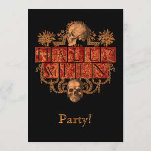 Vintage Halloween Kaart