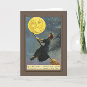 Vintage Halloween Kaart