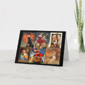 Vintage Halloween Kaart (Voorkant)