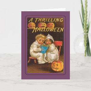 Vintage Halloween Kaart