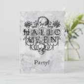 Vintage Halloween Kaart (Staand voorkant)