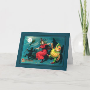 Vintage Halloween Kaart