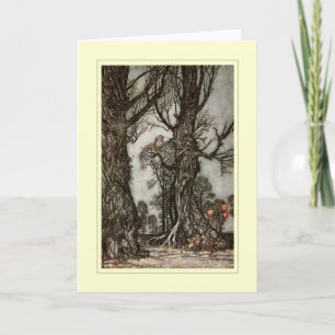 Vintage Halloween Kaart