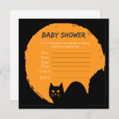 Vintage Halloween Kaart (Voorkant / Achterkant)